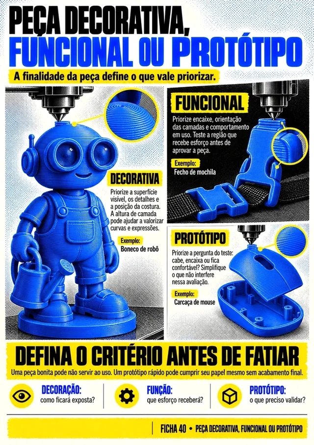Prévia das fichas visuais de configuração de impressora 3D 5