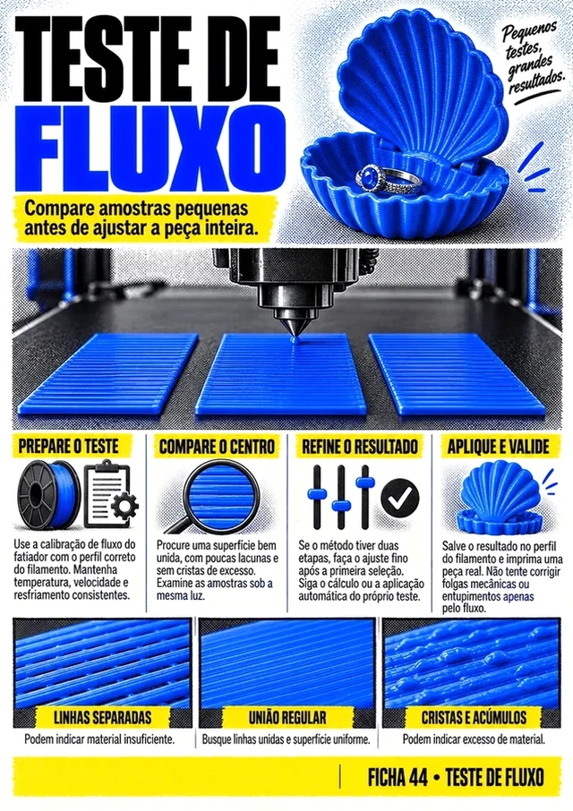 Prévia das fichas visuais de configuração de impressora 3D 6